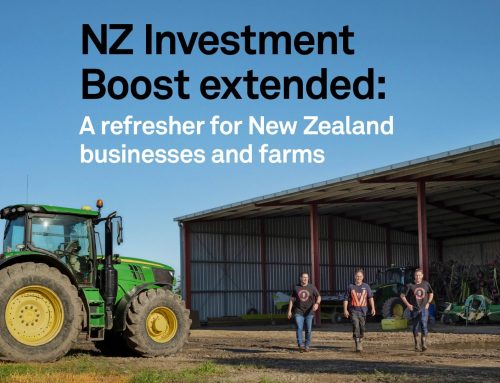 Investment Boost refresher for NZ farms and businesses