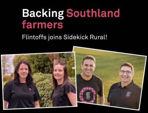 Backing Southland farmers: Flintoffs joins Sidekick Rural!