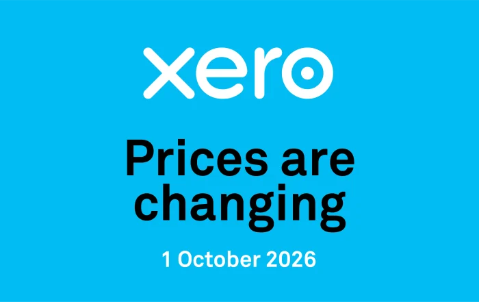 Xero Price Increases from Oct 1, 2026